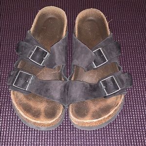 Black Birkenstocks